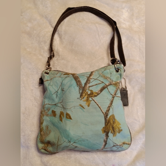 Turquoise Crossbody Vintage Handbag - Picture 7 of 10